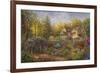 A Pathway of Color-Nicky Boehme-Framed Giclee Print