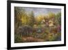 A Pathway of Color-Nicky Boehme-Framed Giclee Print