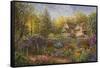 A Pathway of Color-Nicky Boehme-Framed Stretched Canvas