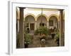 A Patio in the Alcazar, Seville, Andalusia, Spain, Europe-Guy Thouvenin-Framed Photographic Print