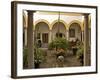 A Patio in the Alcazar, Seville, Andalusia, Spain, Europe-Guy Thouvenin-Framed Photographic Print