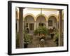 A Patio in the Alcazar, Seville, Andalusia, Spain, Europe-Guy Thouvenin-Framed Photographic Print