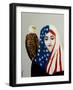 A Patriot, 2017-Susan Adams-Framed Giclee Print