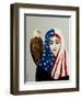 A Patriot, 2017-Susan Adams-Framed Giclee Print