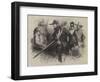 A Patriotic Absentee-null-Framed Giclee Print