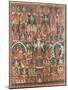 A Paubha of Eleven-Headed Avalokiteshvara-null-Mounted Giclee Print