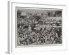 A Peace-Making Between the Hindu and Mohammedan Populations of Patan-null-Framed Giclee Print