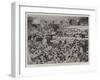 A Peace-Making Between the Hindu and Mohammedan Populations of Patan-null-Framed Giclee Print