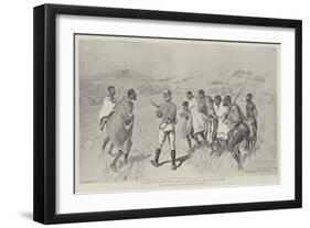 A Peaceful Demonstration-Charles Edwin Fripp-Framed Giclee Print