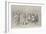 A Peaceful Demonstration-Charles Edwin Fripp-Framed Giclee Print