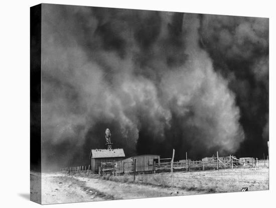 A Peaceful Little Ranch in Boise City, Oklahoma-null-Stretched Canvas