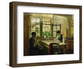 A Peaceful Sunday, 1876-Hans Thoma-Framed Giclee Print