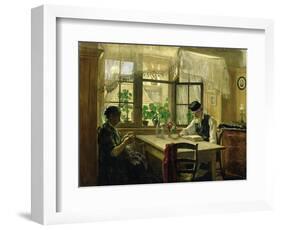 A Peaceful Sunday, 1876-Hans Thoma-Framed Giclee Print