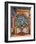 A Peacock, from the Central Panel of a Mural from the Fouquet Jewellers in Paris, 1901-Alphonse Mucha-Framed Giclee Print