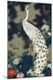 A Peacock, Pine and Peony-Jakuchu Ito-Mounted Giclee Print