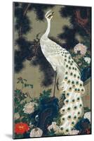 A Peacock, Pine and Peony-Jakuchu Ito-Mounted Premium Giclee Print