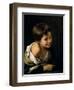 A Peasant Boy Leaning on a Sill, 1670-1680-Bartolome Esteban Murillo-Framed Giclee Print