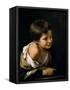 A Peasant Boy Leaning on a Sill, 1670-1680-Bartolome Esteban Murillo-Framed Stretched Canvas