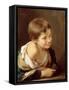 A Peasant Boy Leaning on a Sill, 1670-80-Bartolome Esteban Murillo-Framed Stretched Canvas