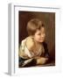 A Peasant Boy Leaning on a Sill, 1670-80-Bartolome Esteban Murillo-Framed Giclee Print