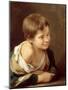 A Peasant Boy Leaning on a Sill, 1670-80-Bartolome Esteban Murillo-Mounted Giclee Print