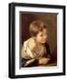 A Peasant Boy Leaning on a Sill, 1670-80-Bartolome Esteban Murillo-Framed Giclee Print