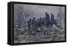 A Peasant Funeral-Ivan Ivanovich Tvorozhnikov-Framed Stretched Canvas