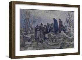 A Peasant Funeral-Ivan Ivanovich Tvorozhnikov-Framed Giclee Print