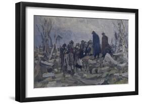 A Peasant Funeral-Ivan Ivanovich Tvorozhnikov-Framed Giclee Print