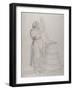 A Peasant Girl Churning Butter-Peter Paul Rubens-Framed Giclee Print