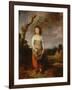 A Peasant Girl Gathering Faggots in a Wood, 1782-Thomas Gainsborough-Framed Giclee Print