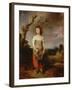 A Peasant Girl Gathering Faggots in a Wood, 1782-Thomas Gainsborough-Framed Giclee Print