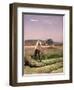 A Peasant, Mowing-Charles Emile Jacque-Framed Giclee Print