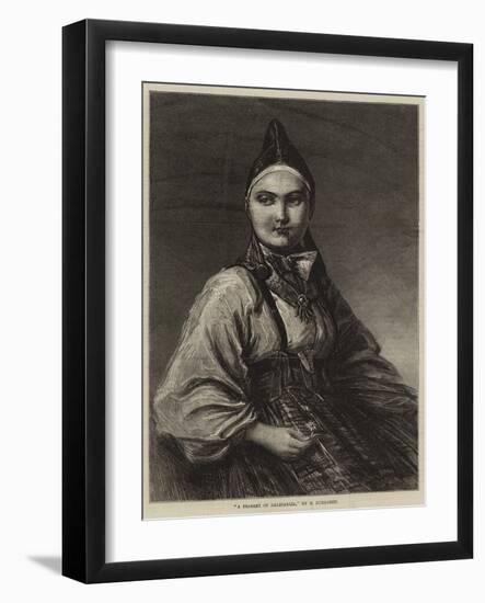 A Peasant of Dalecarlia-Egron Sellif Lundgren-Framed Giclee Print