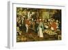 A Peasant Wedding Feast, 1630-Pieter Brueghel the Younger-Framed Premium Giclee Print