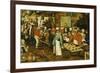 A Peasant Wedding Feast, 1630-Pieter Brueghel the Younger-Framed Giclee Print