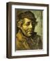 A Peasants Head (A Study for the Potato Eaters), c.1885-Vincent van Gogh-Framed Giclee Print