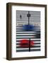 A Pedestrian Crossing on Paulista Avenue, Sao Paula.-Jon Hicks-Framed Photographic Print