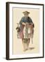 A Pedlar Plate 17 from "The Costume of China"-Major George Henry Mason-Framed Giclee Print