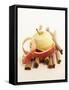 A Peeled Apple on Cinnamon Sticks-Marc O^ Finley-Framed Stretched Canvas