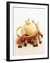 A Peeled Apple on Cinnamon Sticks-Marc O^ Finley-Framed Photographic Print