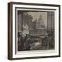 A Peep at St Paul's and The Times Office from Underground-null-Framed Giclee Print