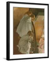 A Peep at the Ball-Mary L. Gow-Framed Giclee Print