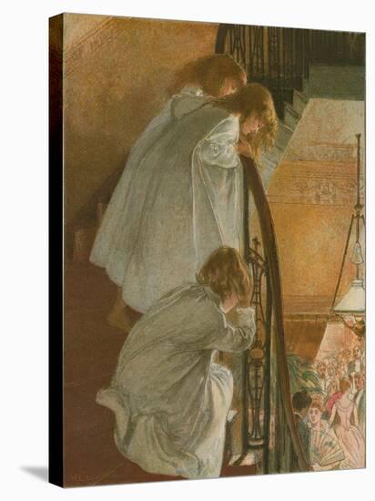 A Peep at the Ball-Mary L. Gow-Stretched Canvas