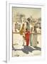 A Peep at the Train, India, 1892-Rudolf Der G. Swoboda-Framed Giclee Print