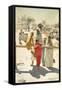 A Peep at the Train, India, 1892-Rudolf Der G. Swoboda-Framed Stretched Canvas