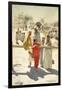 A Peep at the Train, India, 1892-Rudolf Der G. Swoboda-Framed Giclee Print