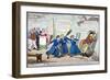 A Peep into the Blue Coat School!!!!!!!!!, 1815-George Cruikshank-Framed Giclee Print