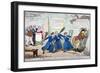 A Peep into the Blue Coat School!!!!!!!!!, 1815-George Cruikshank-Framed Giclee Print