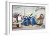 A Peep into the Blue Coat School!!!!!!!!!, 1815-George Cruikshank-Framed Giclee Print